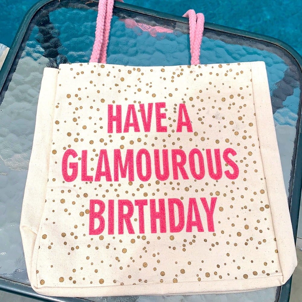 Happy Birthday gift tote 100% Cotton